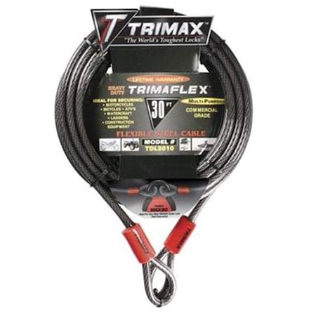 Trimax TRIMAX TDL3010 Cable Dual Loop - 30 Ft. X 10 mm. T69-TDL3010